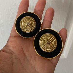 Vintage clip on earrings